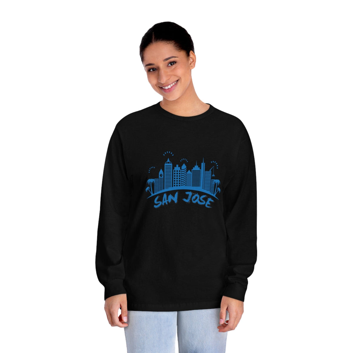 SAN JOSE – Trendy Design, Premium Long Sleeve Tee