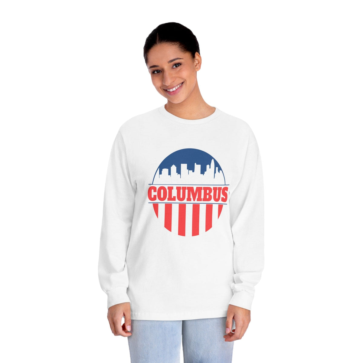 COLUMBUS – Trendy Design, Premium Long Sleeve Tee