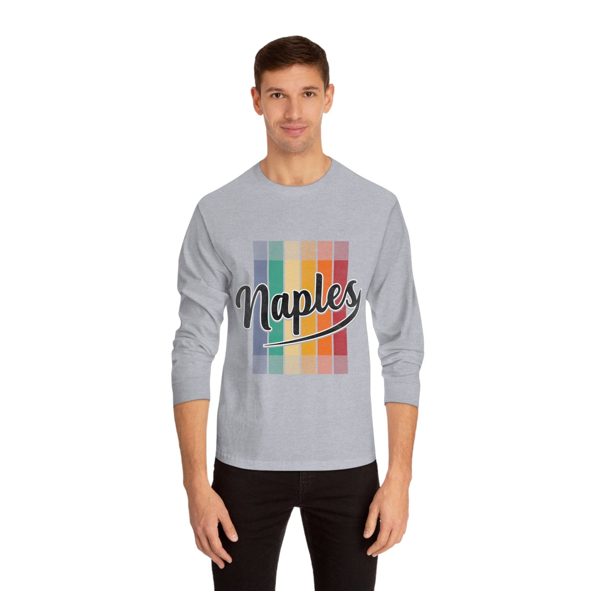 NAPLES – Trendy Design, Premium Long Sleeve Tee
