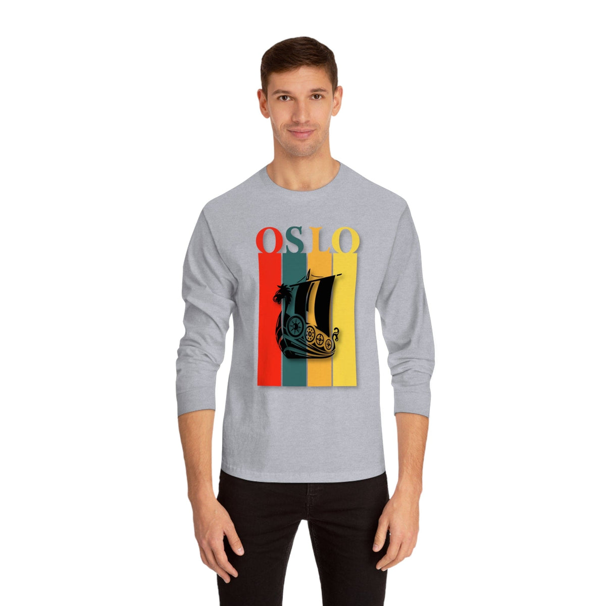 OSLO – Trendy Design, Premium Long Sleeve Tee