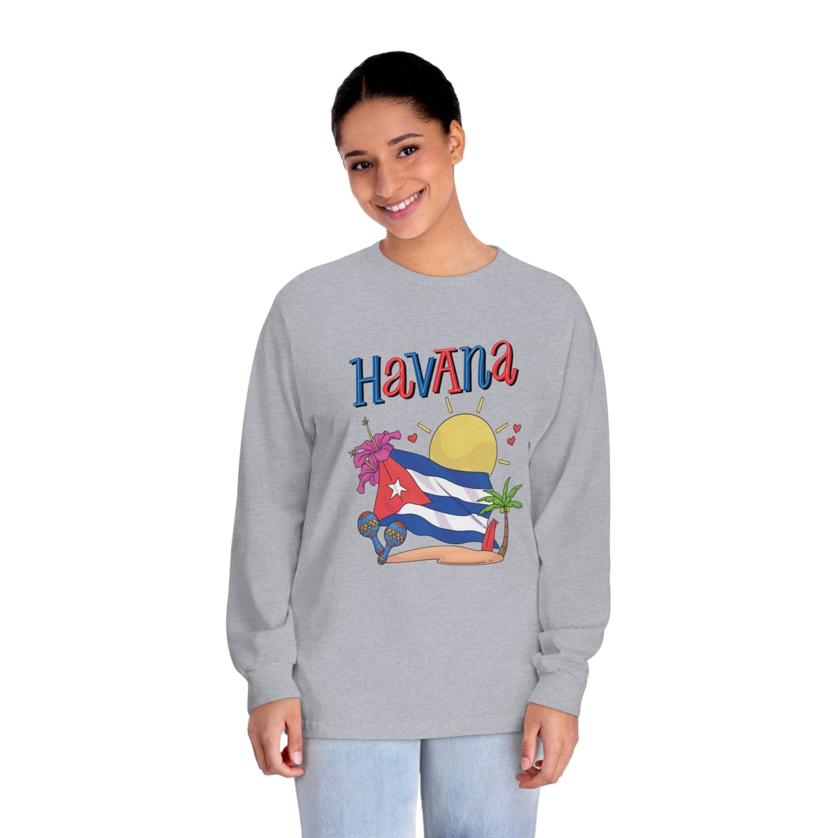 HAVANA – Trendy Design, Premium Long Sleeve Tee