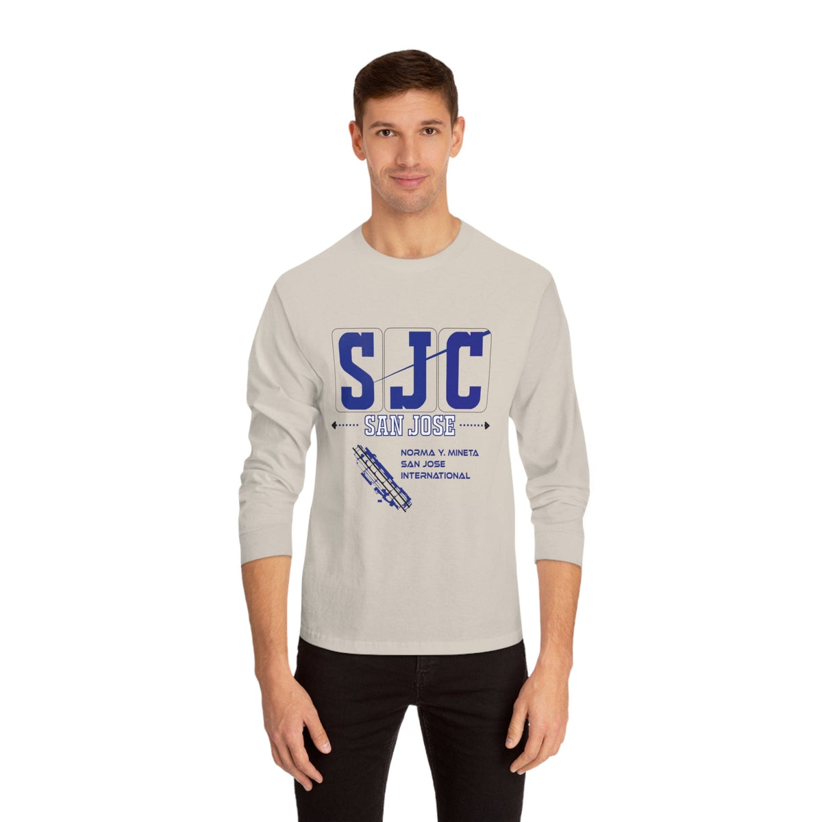 SAN JOSE – Trendy Design, Premium Long Sleeve Tee