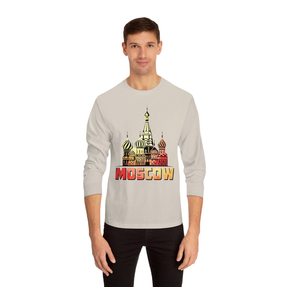 MOSCOW – Trendy Design, Premium Long Sleeve Tee