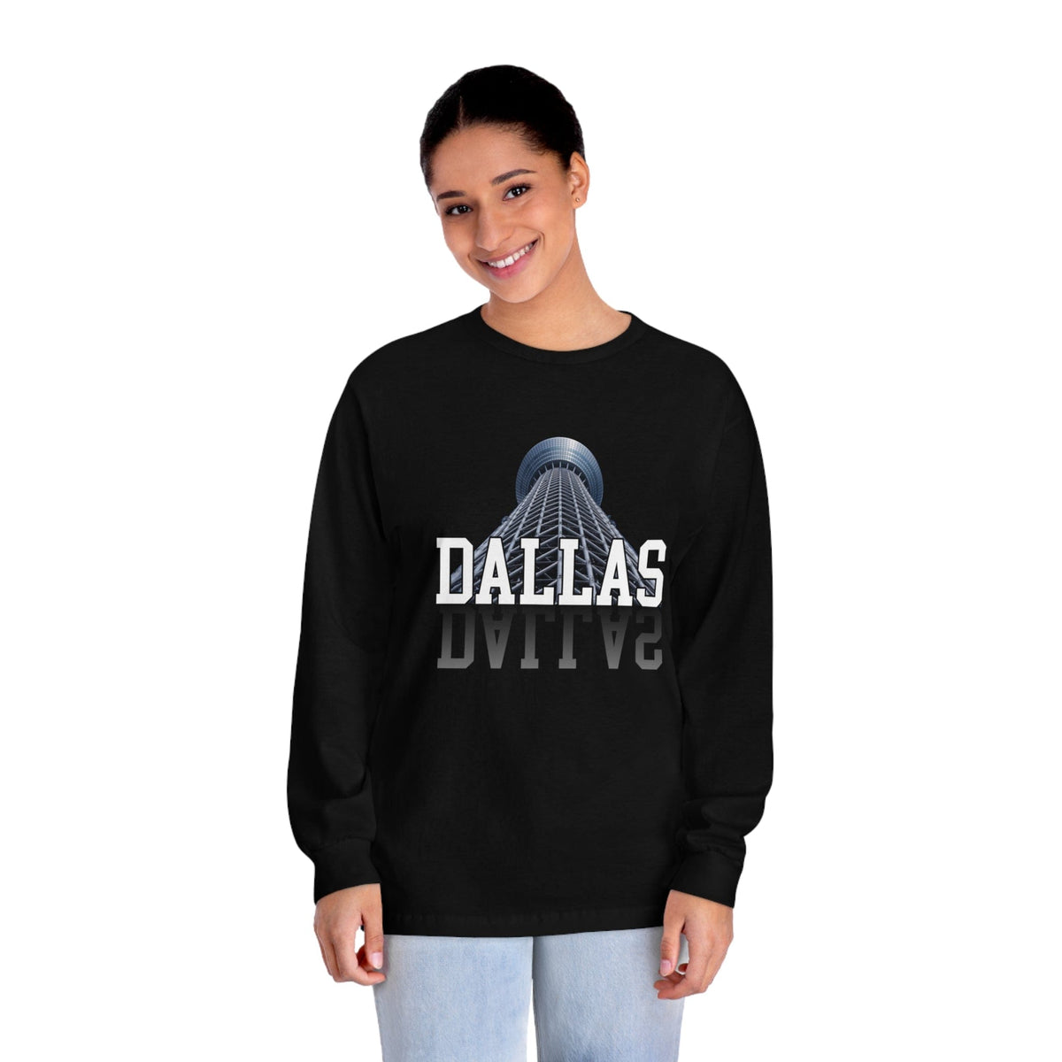 DALLAS – Trendy Design, Premium Long Sleeve Tee