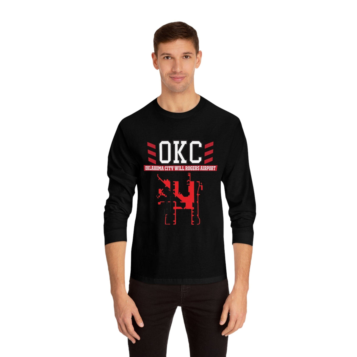 OKLAHOMA CITY – Trendy Design, Premium Long Sleeve Tee