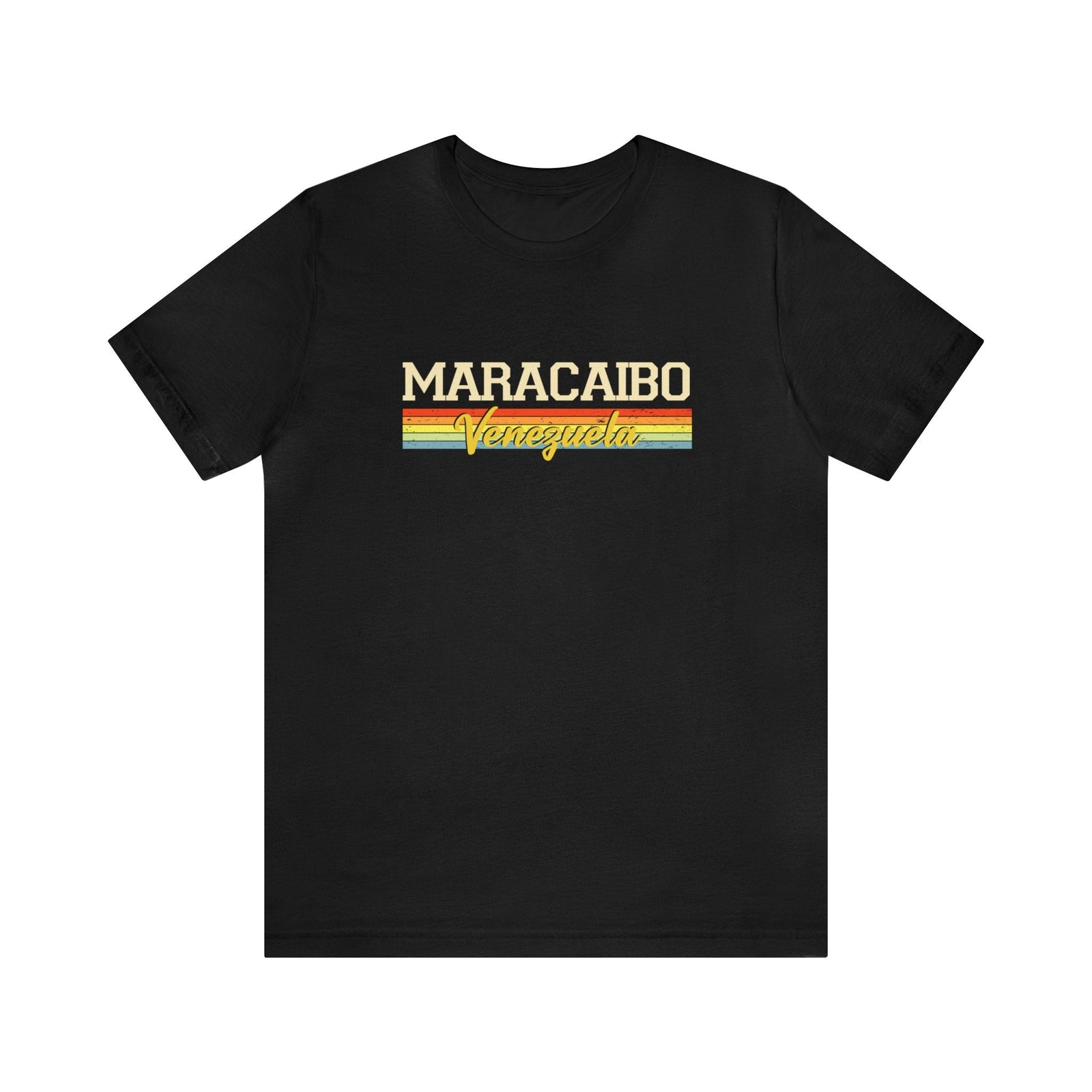 Vibrant Stripes Maracaibo - Short Sleeve Tee