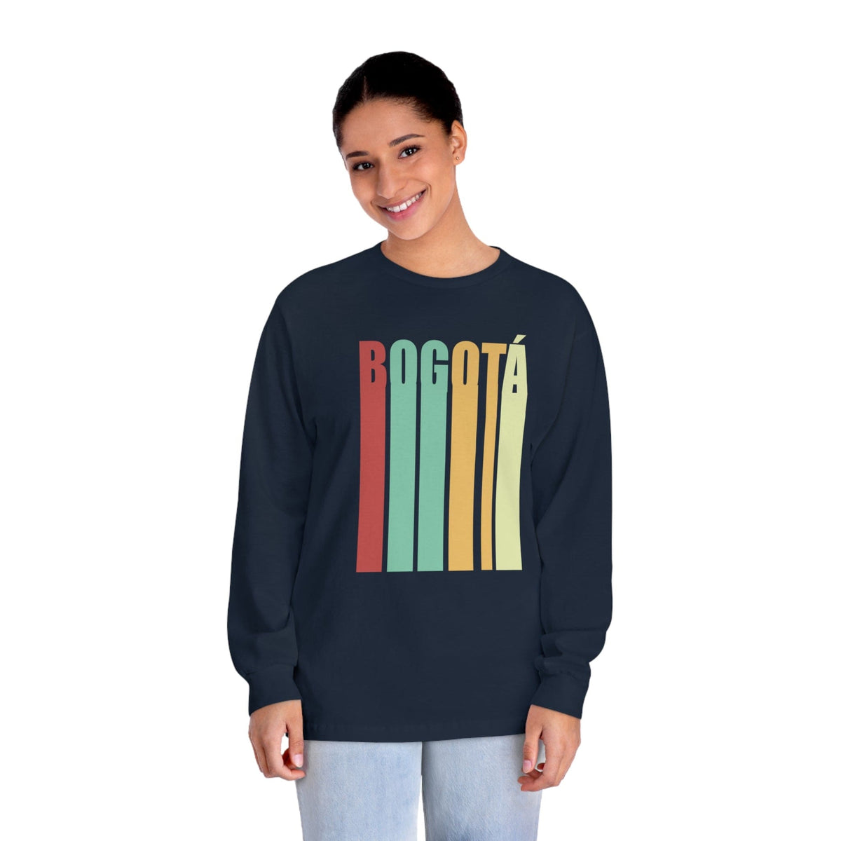 BOGOTA – Trendy Design, Premium Long Sleeve Tee
