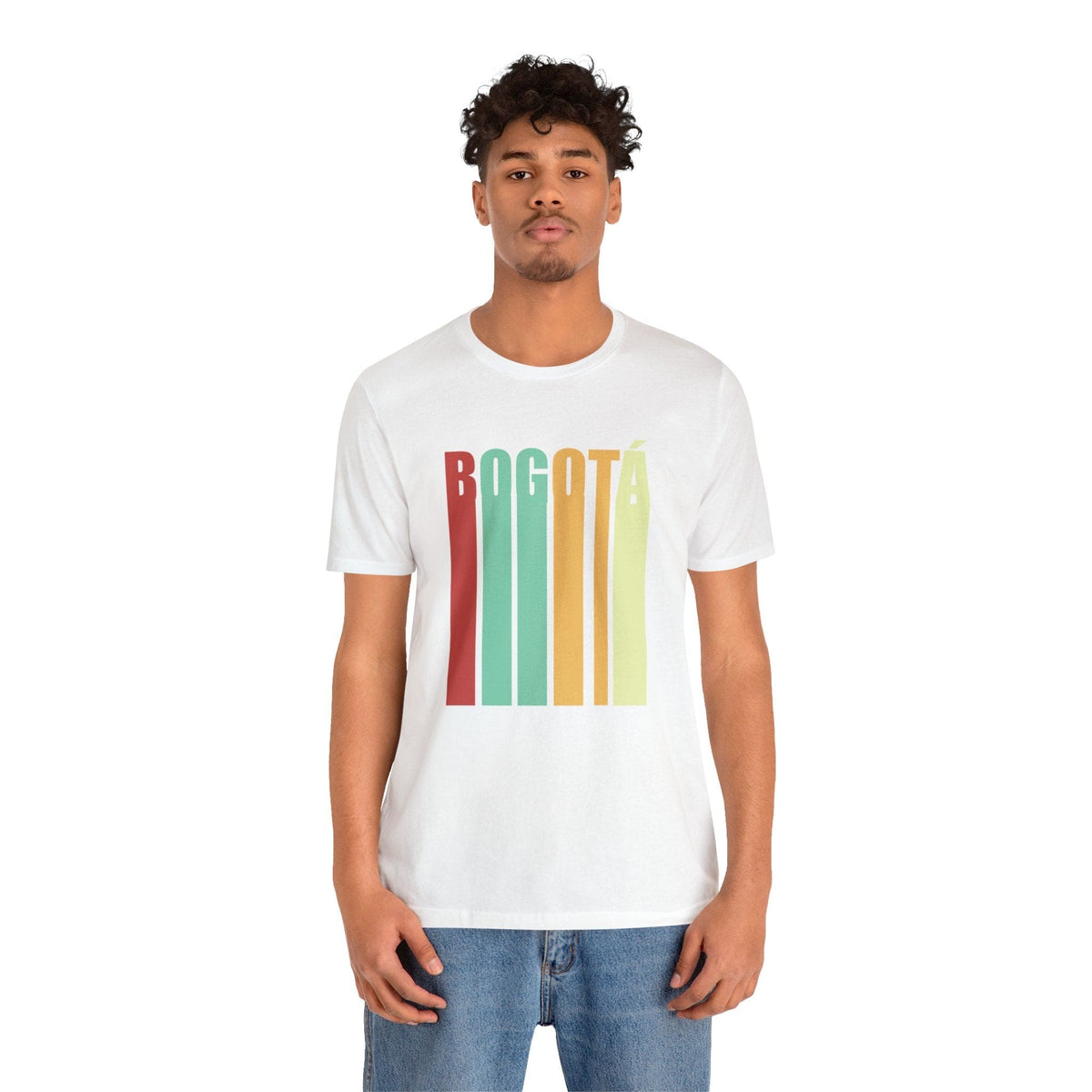 Vintage Bogotá Vertical - Short Sleeve Tee