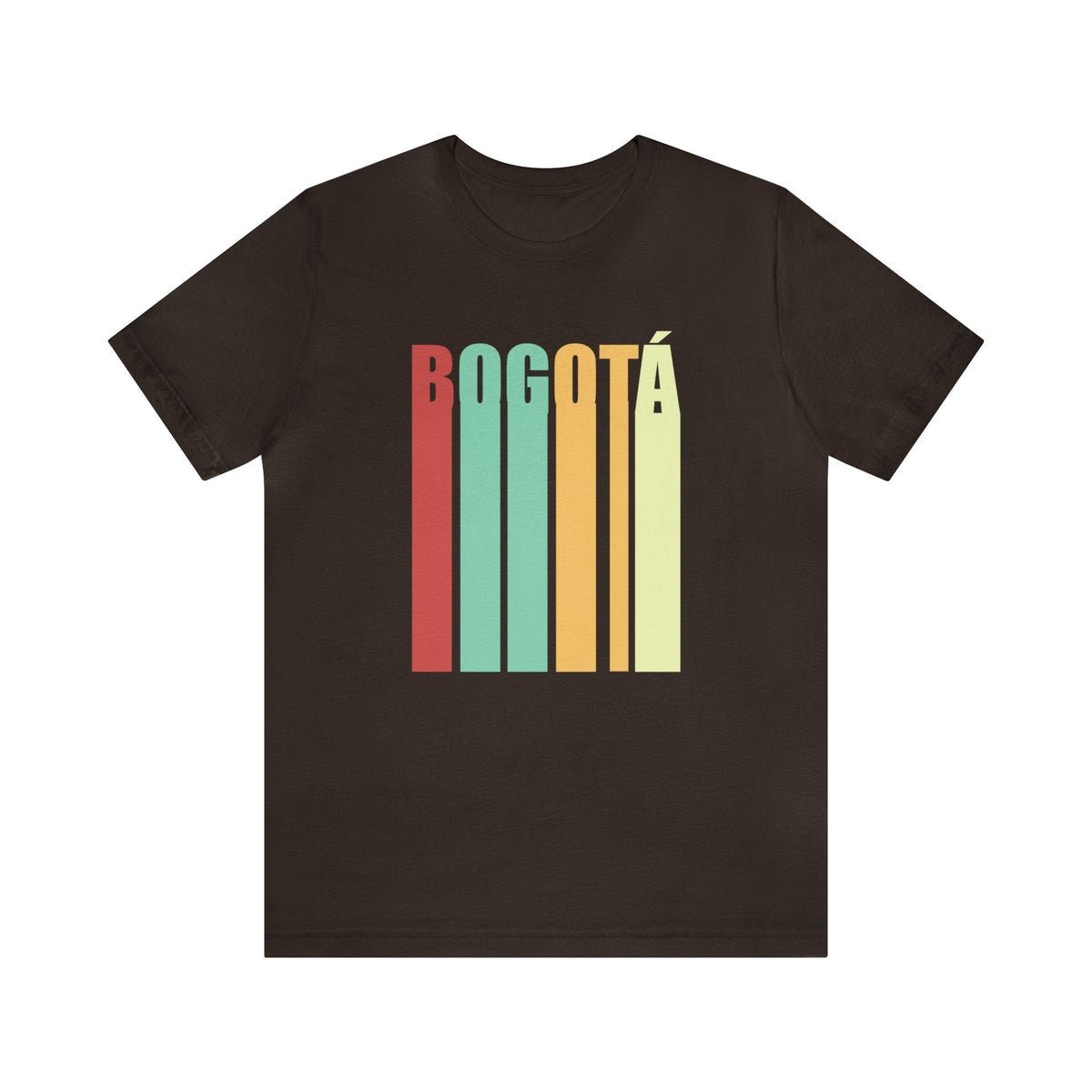 Vintage Bogotá Vertical - Short Sleeve Tee