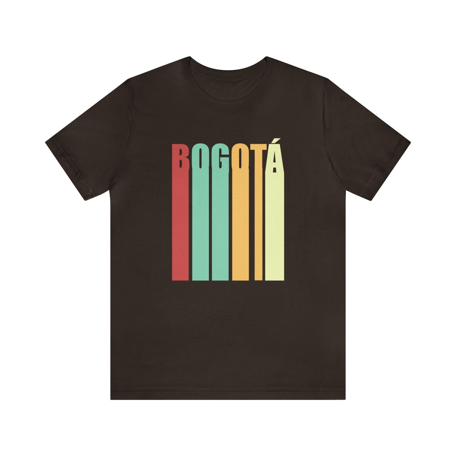 Vintage Bogotá Vertical - Short Sleeve Tee