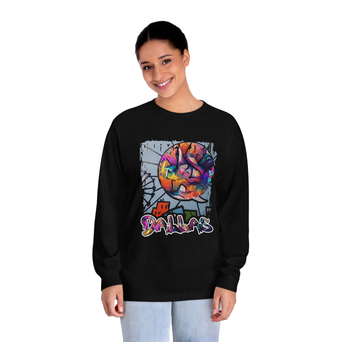 DALLAS – Trendy Design, Premium Long Sleeve Tee