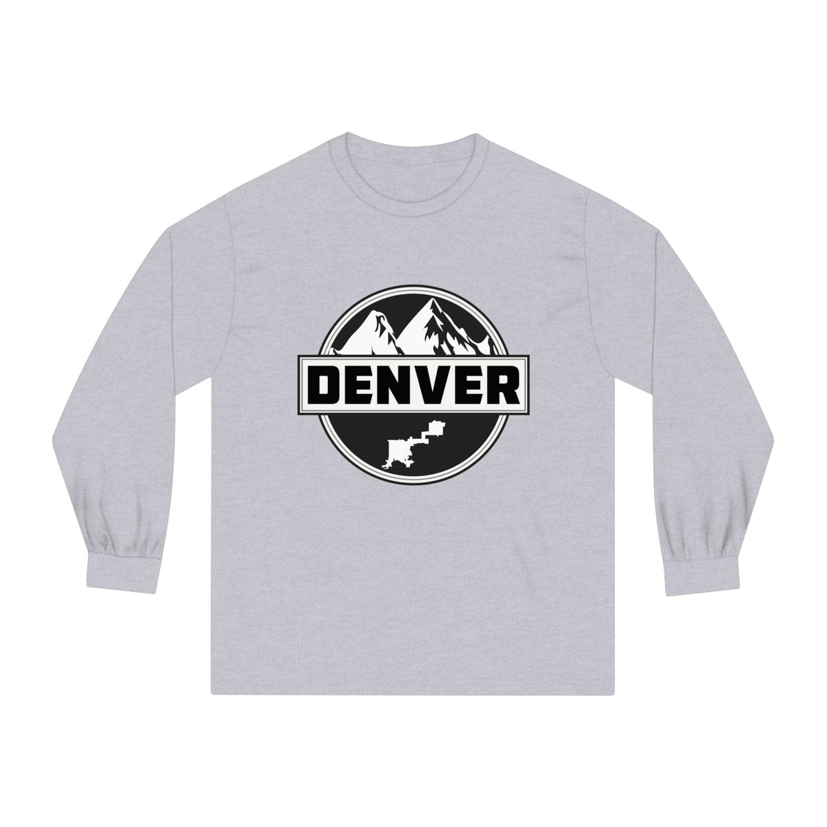 DENVER – Trendy Design, Premium Long Sleeve Tee