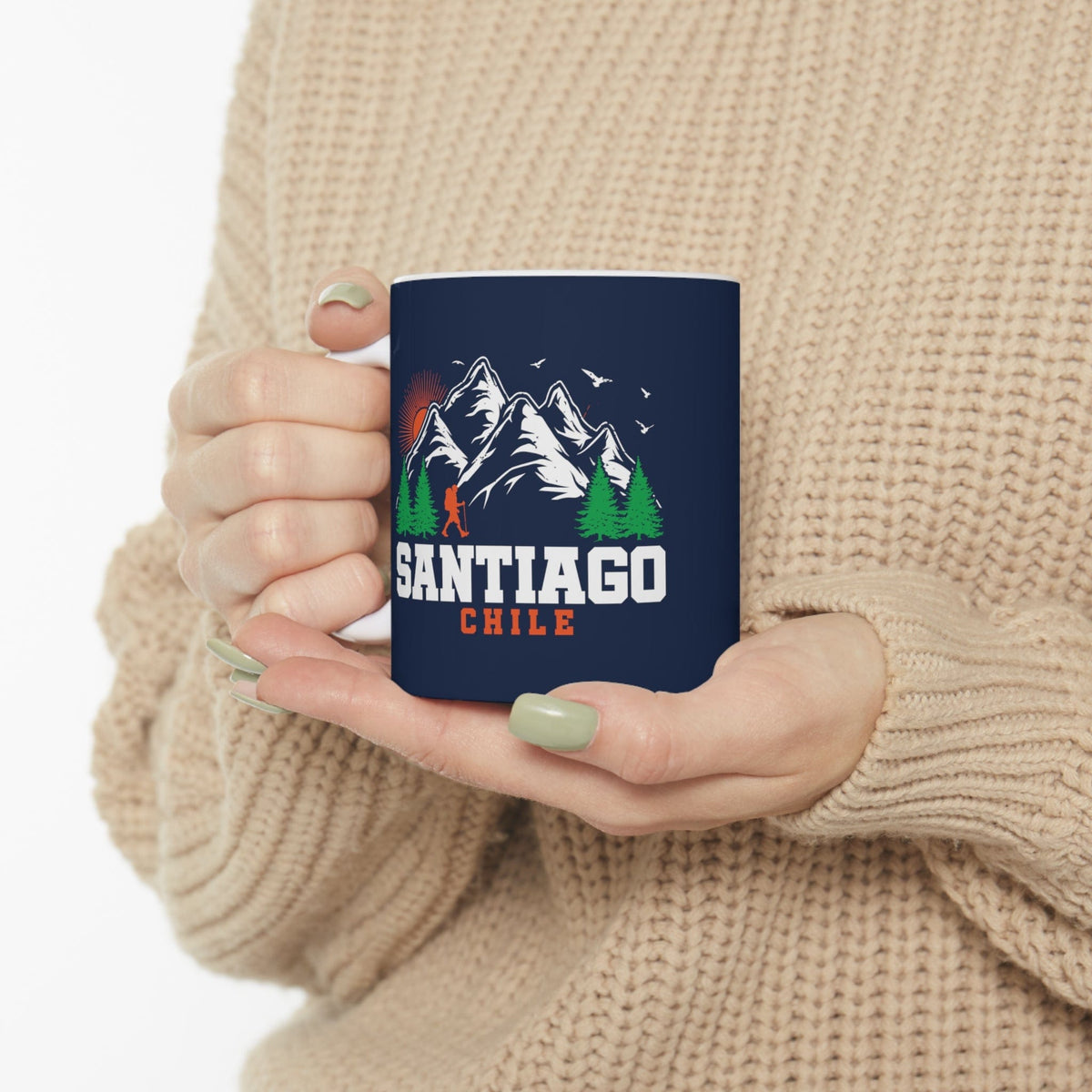 SANTIAGO - Awesome Ceramic Mug, Exclusive Design