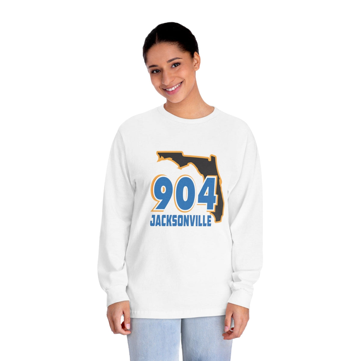 JACKSONVILLE – Trendy Design, Premium Long Sleeve Tee