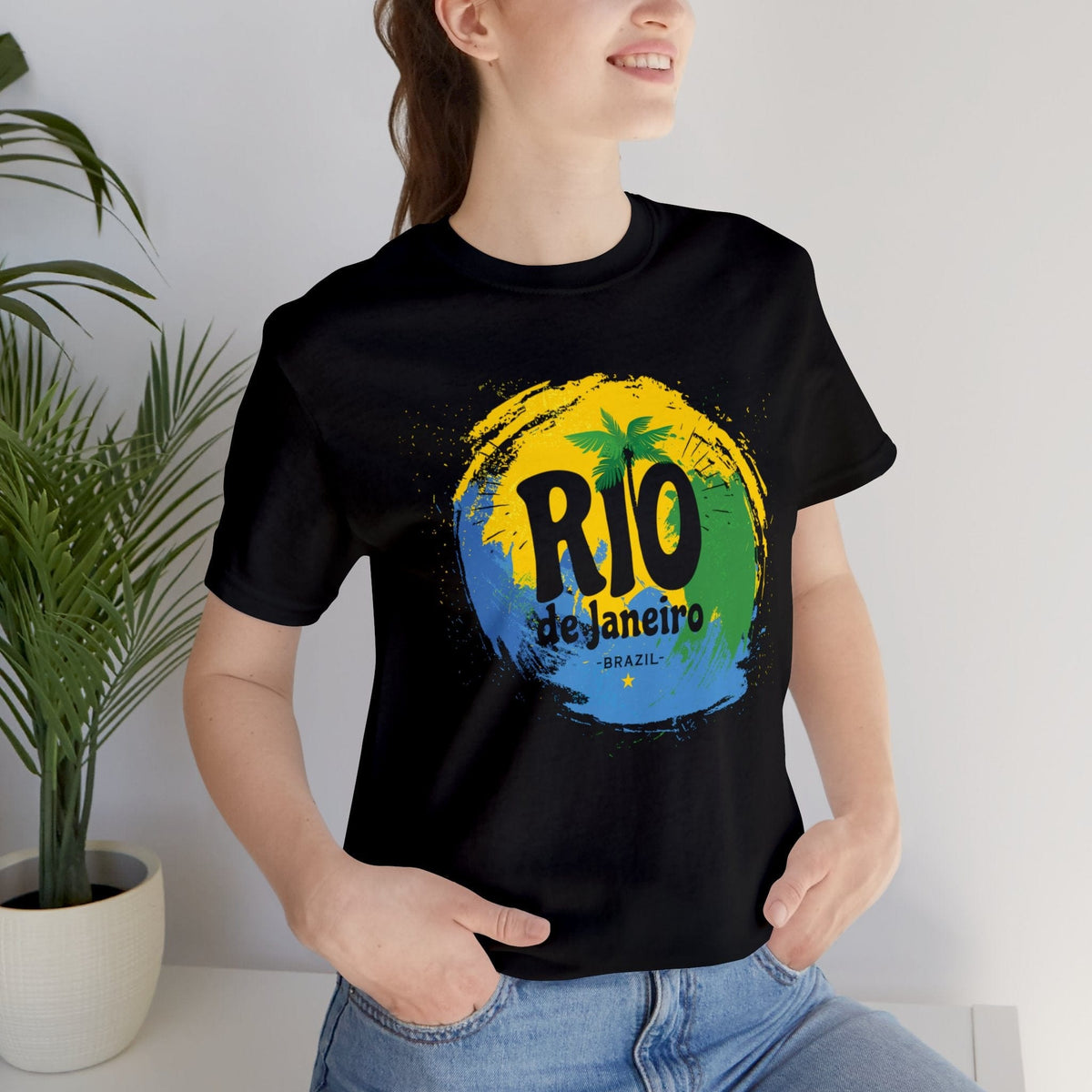 Rio Spirit Abstract - Short Sleeve Tee