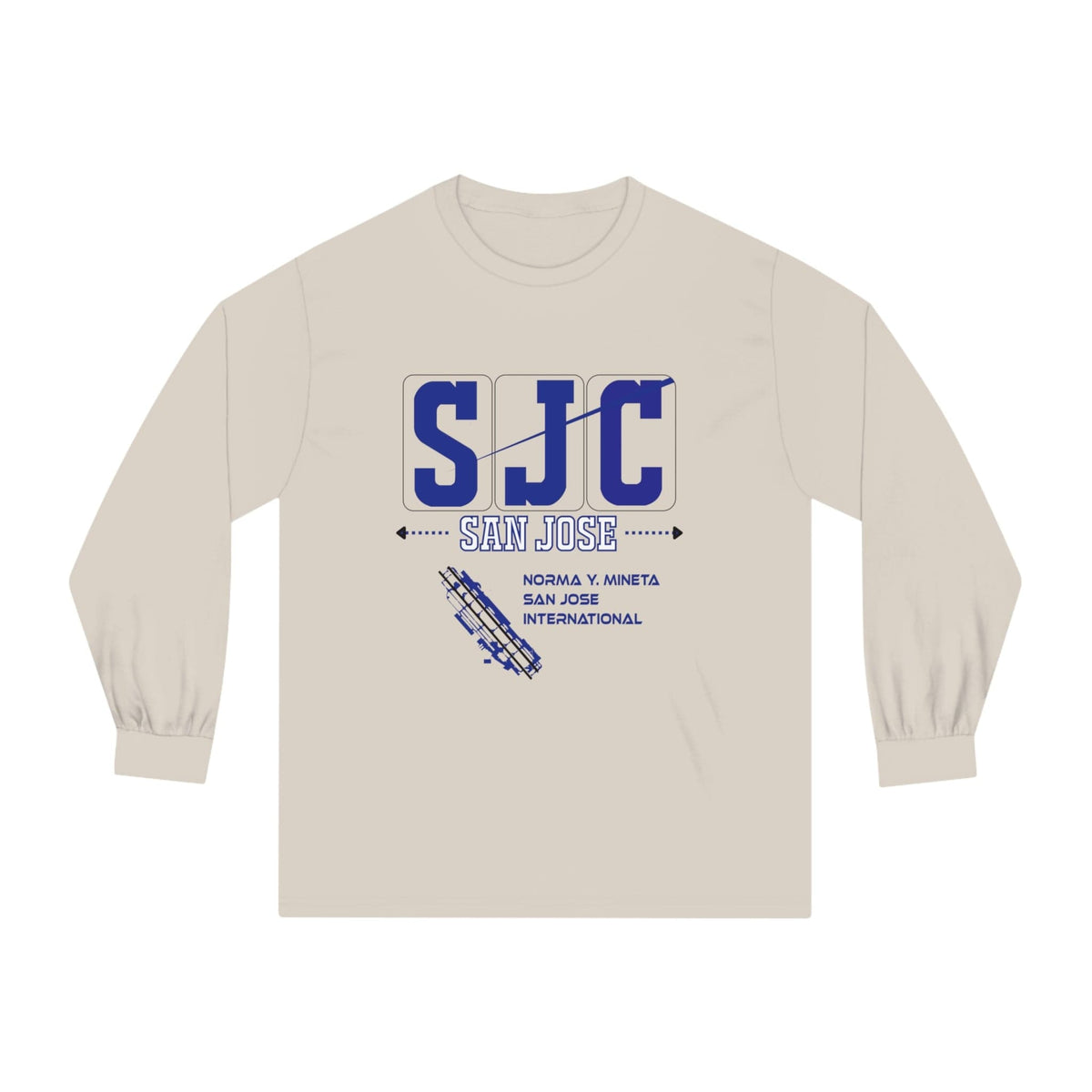SAN JOSE – Trendy Design, Premium Long Sleeve Tee