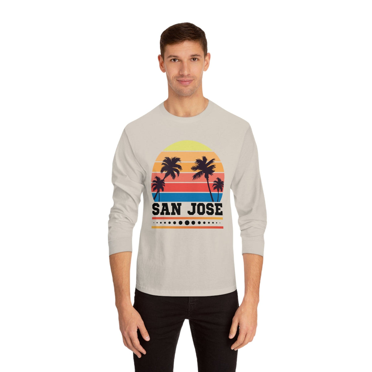 SAN JOSE – Trendy Design, Premium Long Sleeve Tee