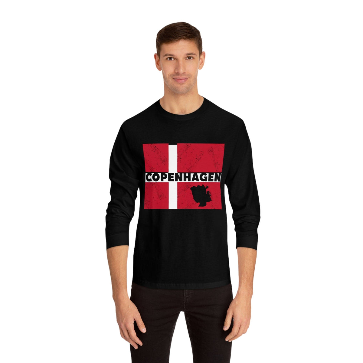 COPENHAGEN – Trendy Design, Premium Long Sleeve Tee