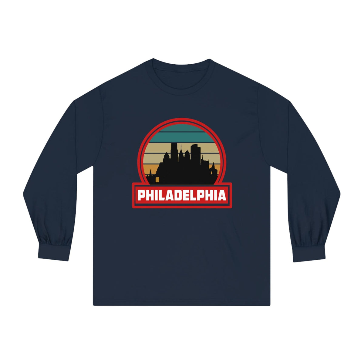 PHILADELPHIA – Trendy Design, Premium Long Sleeve Tee