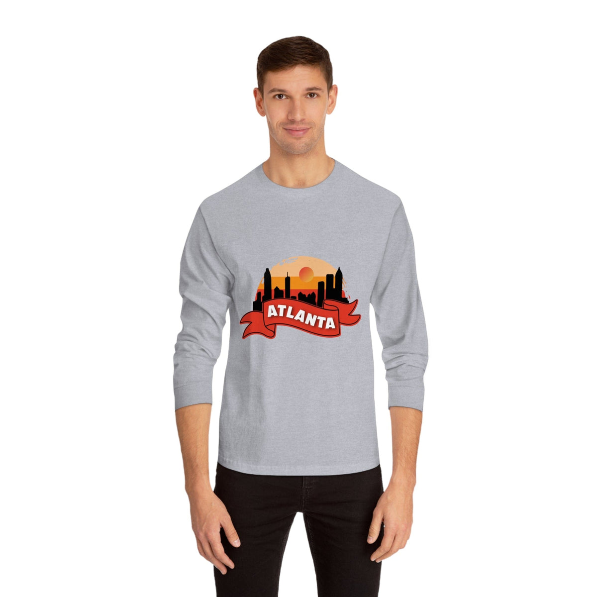 ATLANTA – Trendy Design, Premium Long Sleeve Tee