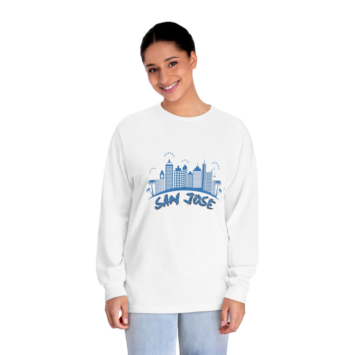 SAN JOSE – Trendy Design, Premium Long Sleeve Tee