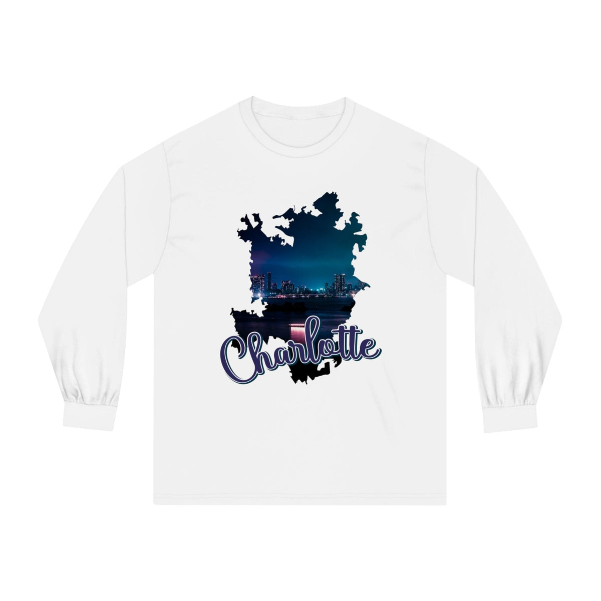 CHARLOTTE – Trendy Design, Premium Long Sleeve Tee