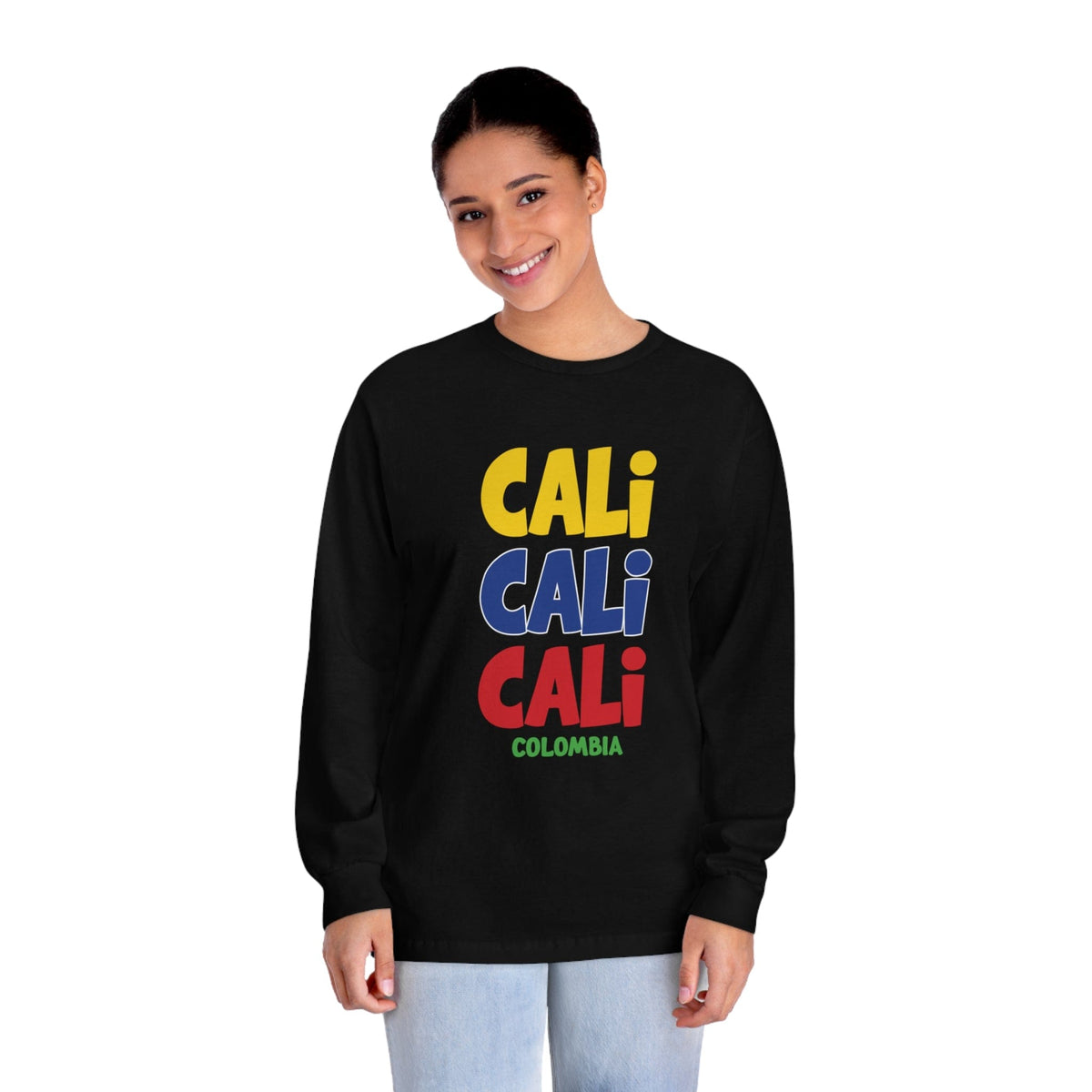 CALI – Trendy Design, Premium Long Sleeve Tee