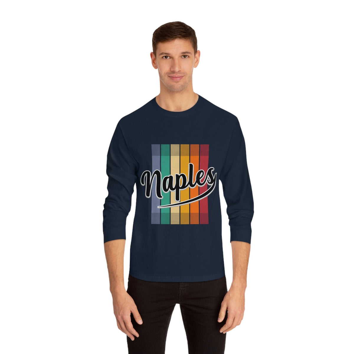NAPLES – Trendy Design, Premium Long Sleeve Tee