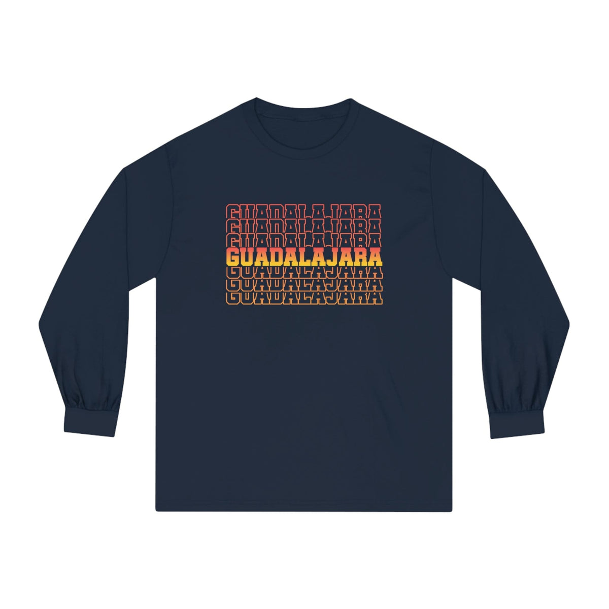 GUADALAJARA – Trendy Design, Premium Long Sleeve Tee