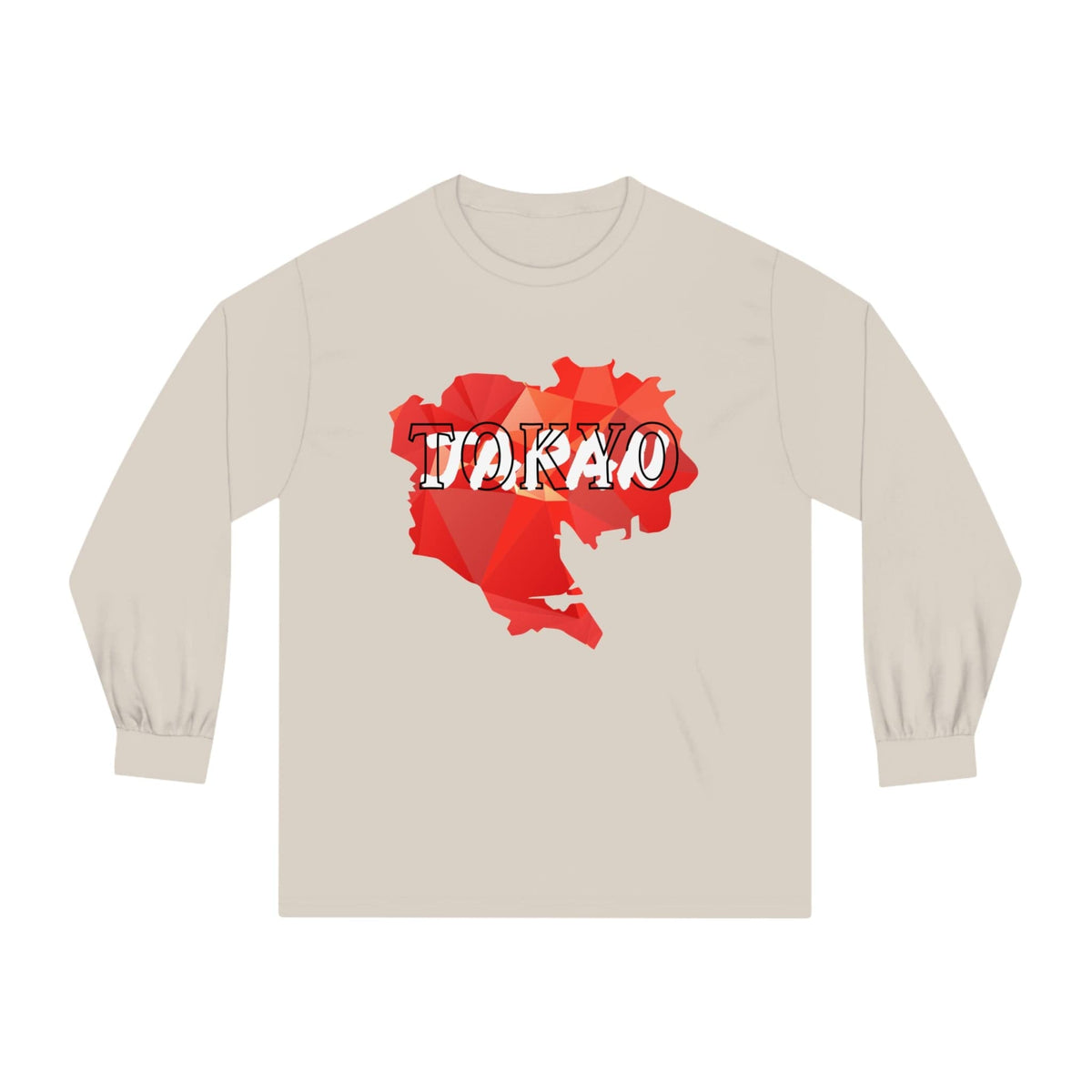 TOKYO – Trendy Design, Premium Long Sleeve Tee