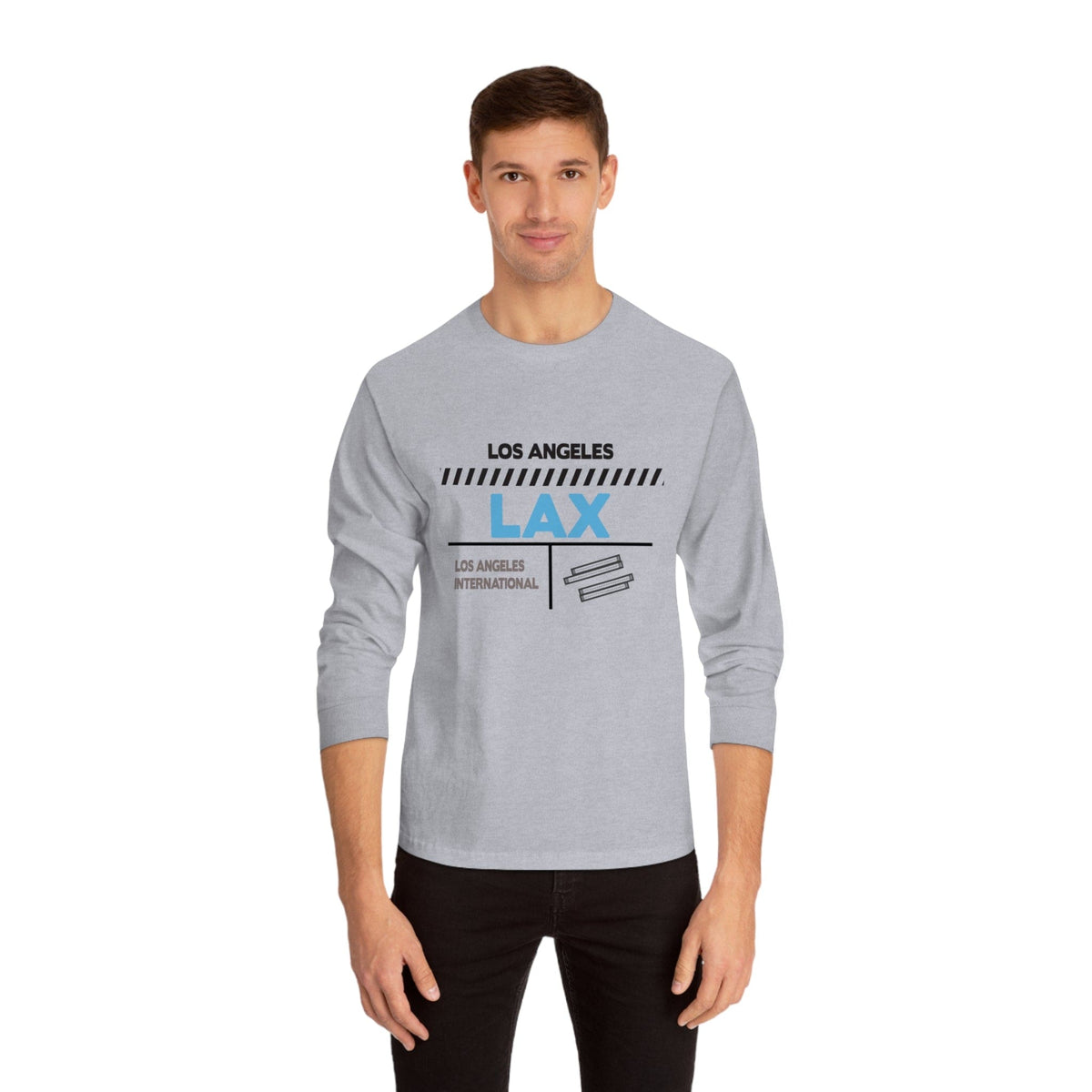 LOS ANGELES – Trendy Design, Premium Long Sleeve Tee