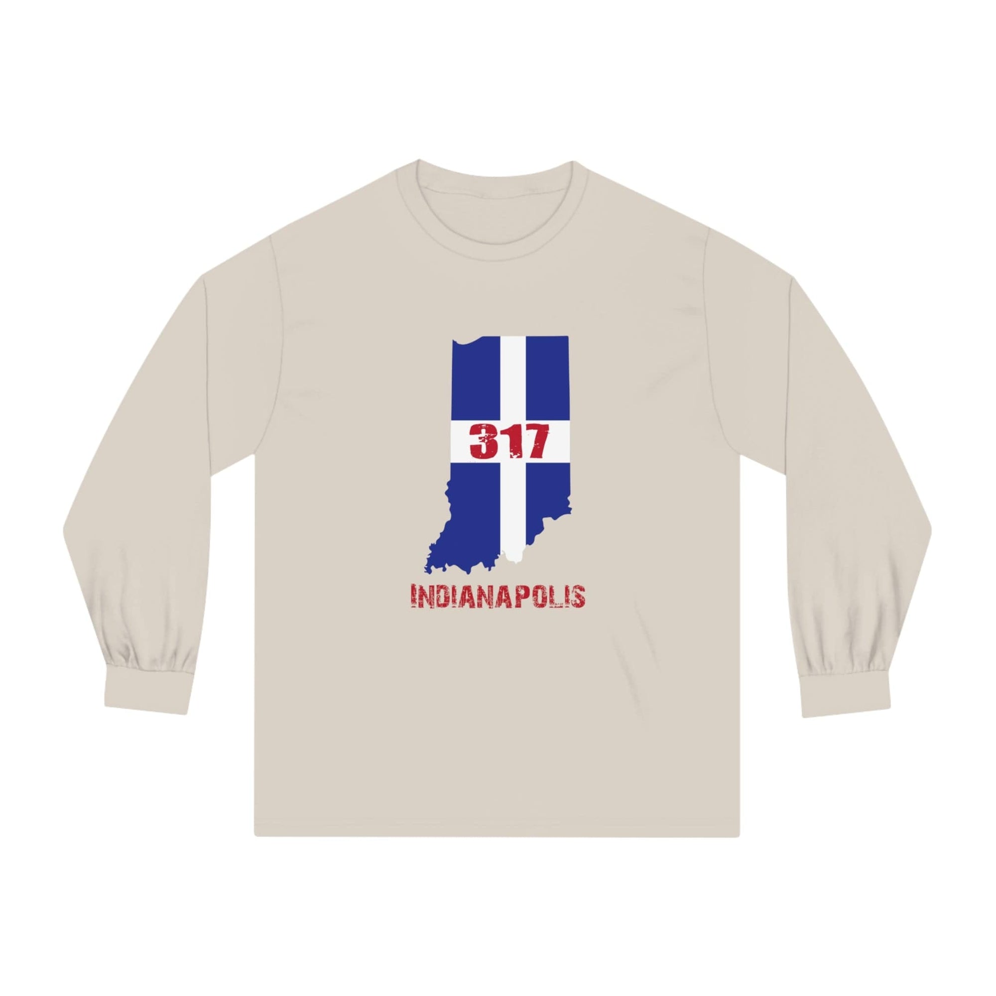 INDIANAPOLIS – Trendy Design, Premium Long Sleeve Tee