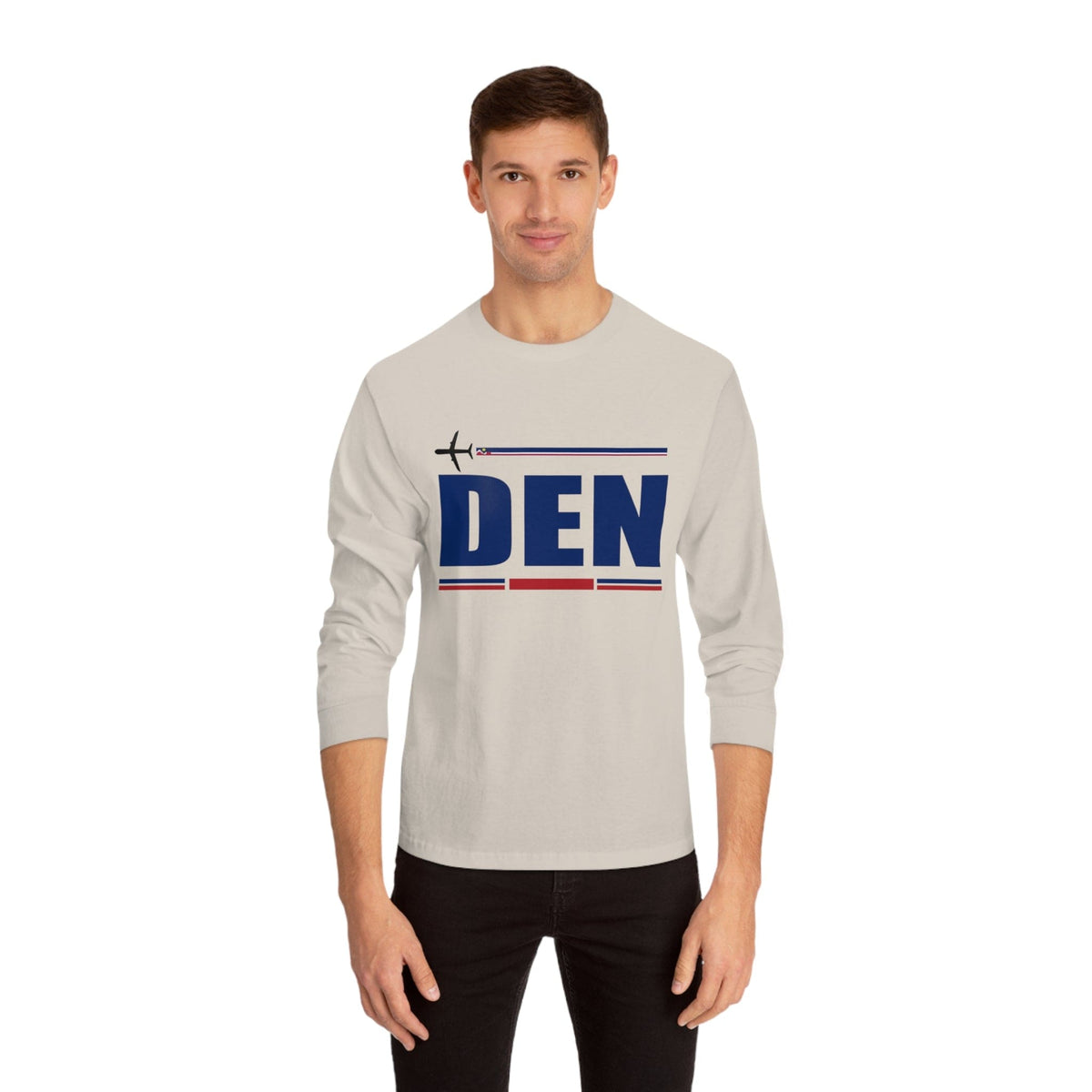 DENVER – Trendy Design, Premium Long Sleeve Tee