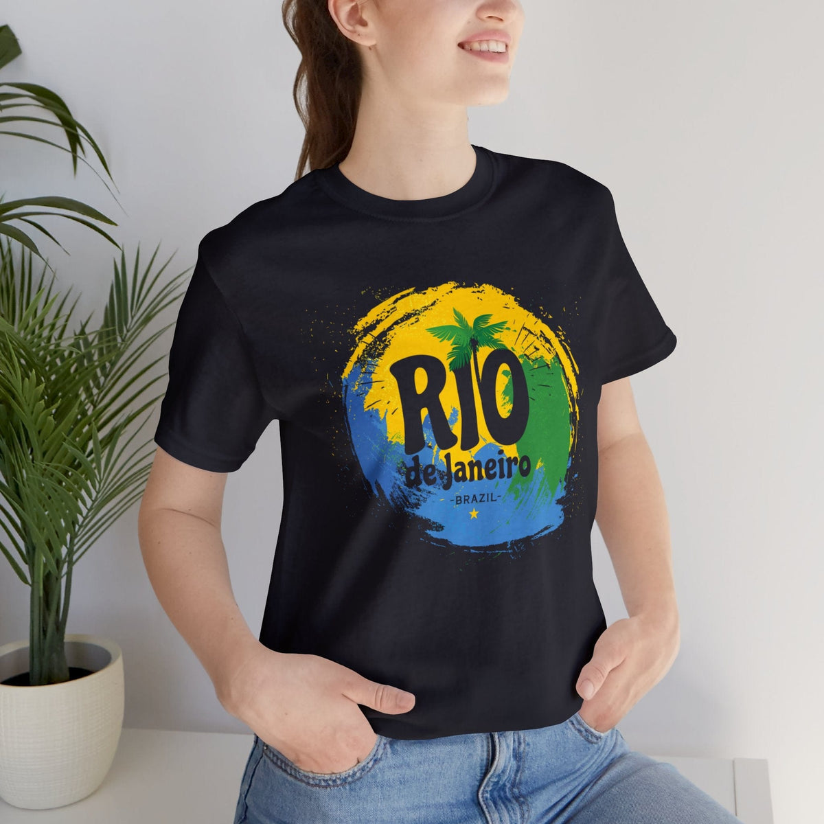 Rio Spirit Abstract - Short Sleeve Tee