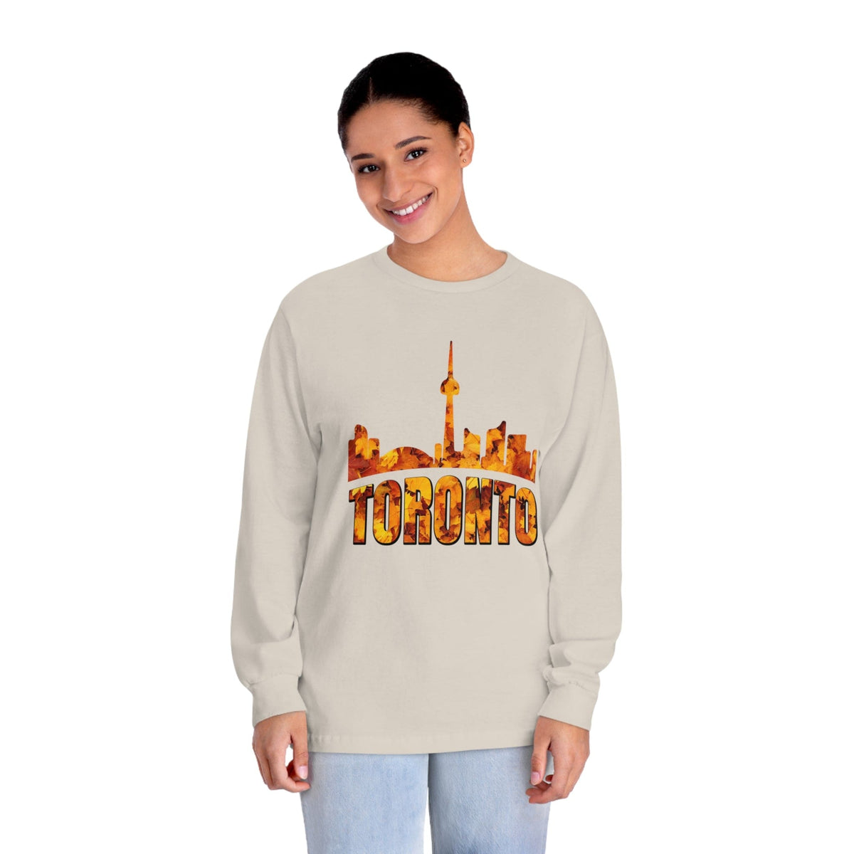 TORONTO – Trendy Design, Premium Long Sleeve Tee