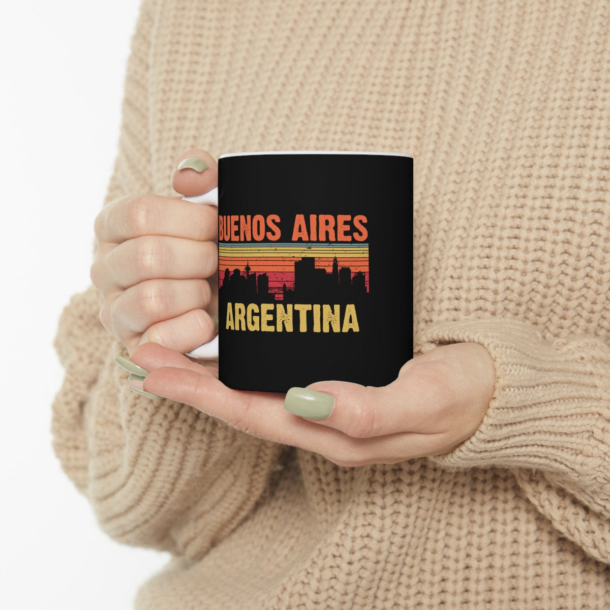 Buenos Aires Nightscape - Ceramic Mug