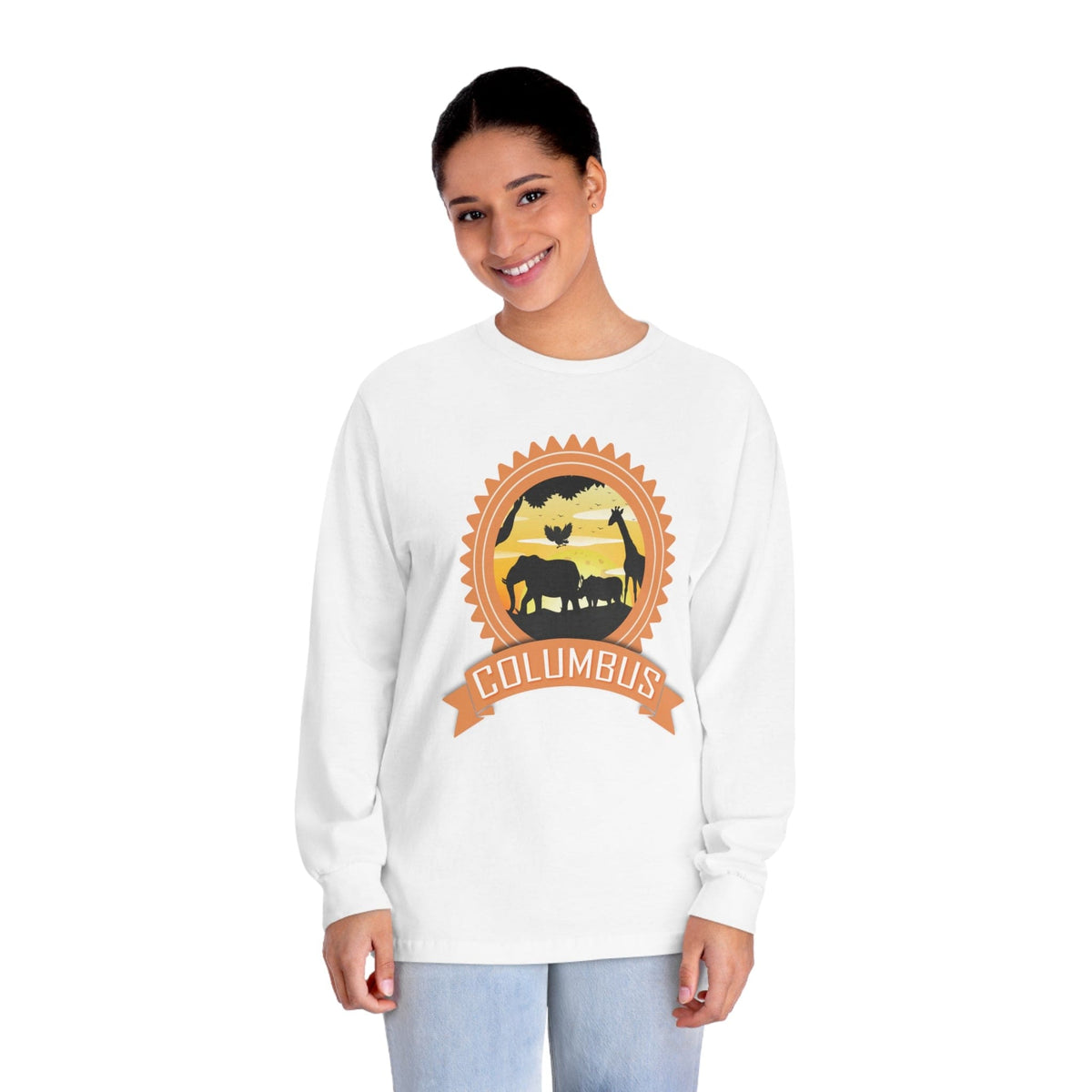 COLUMBUS – Trendy Design, Premium Long Sleeve Tee