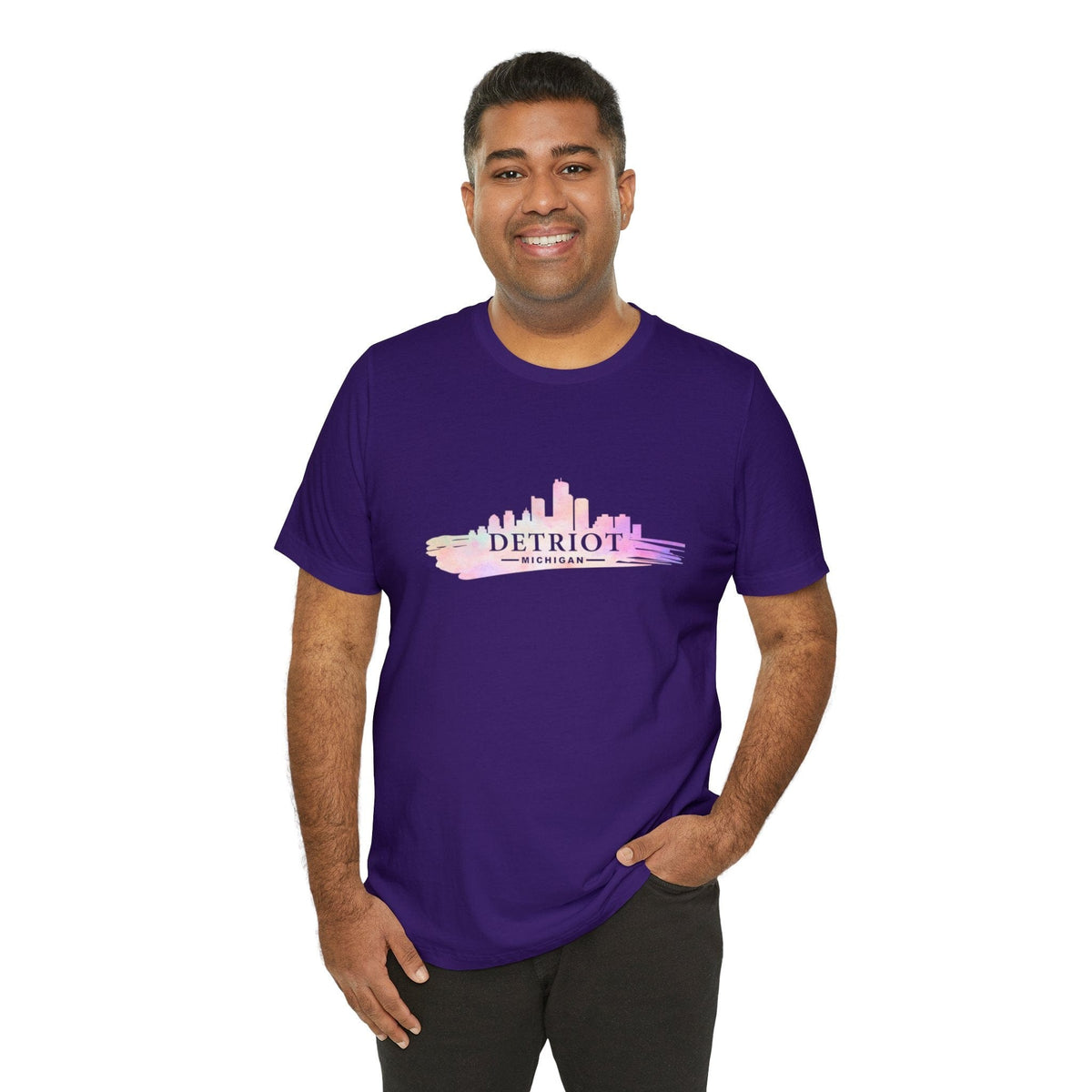 Detroit Skyline - Short Sleeve Tee