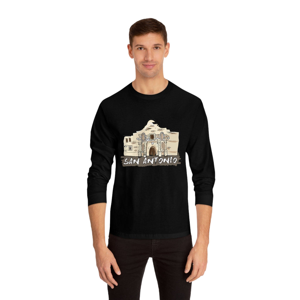 SAN ANTONIO – Trendy Design, Premium Long Sleeve Tee
