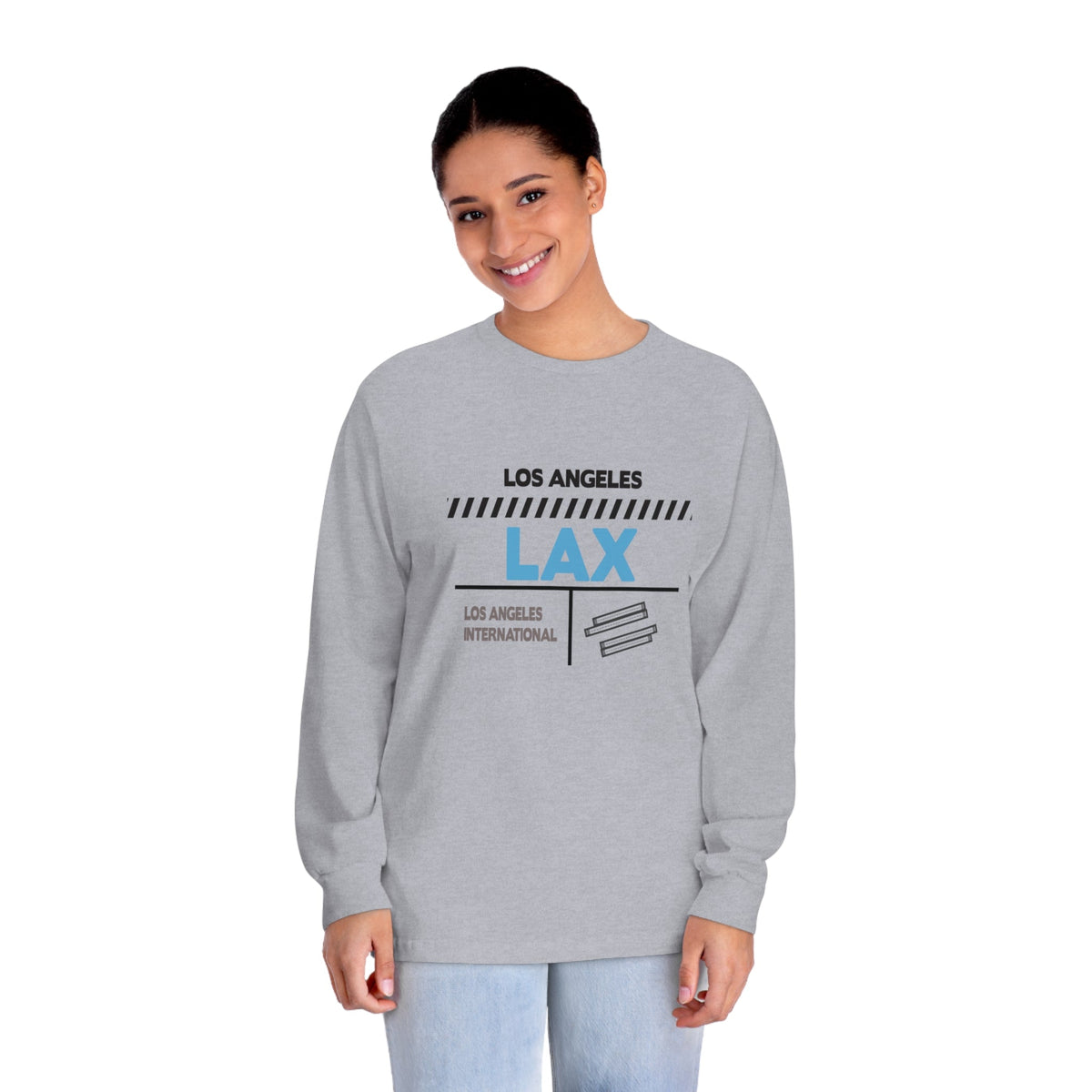 LOS ANGELES – Trendy Design, Premium Long Sleeve Tee