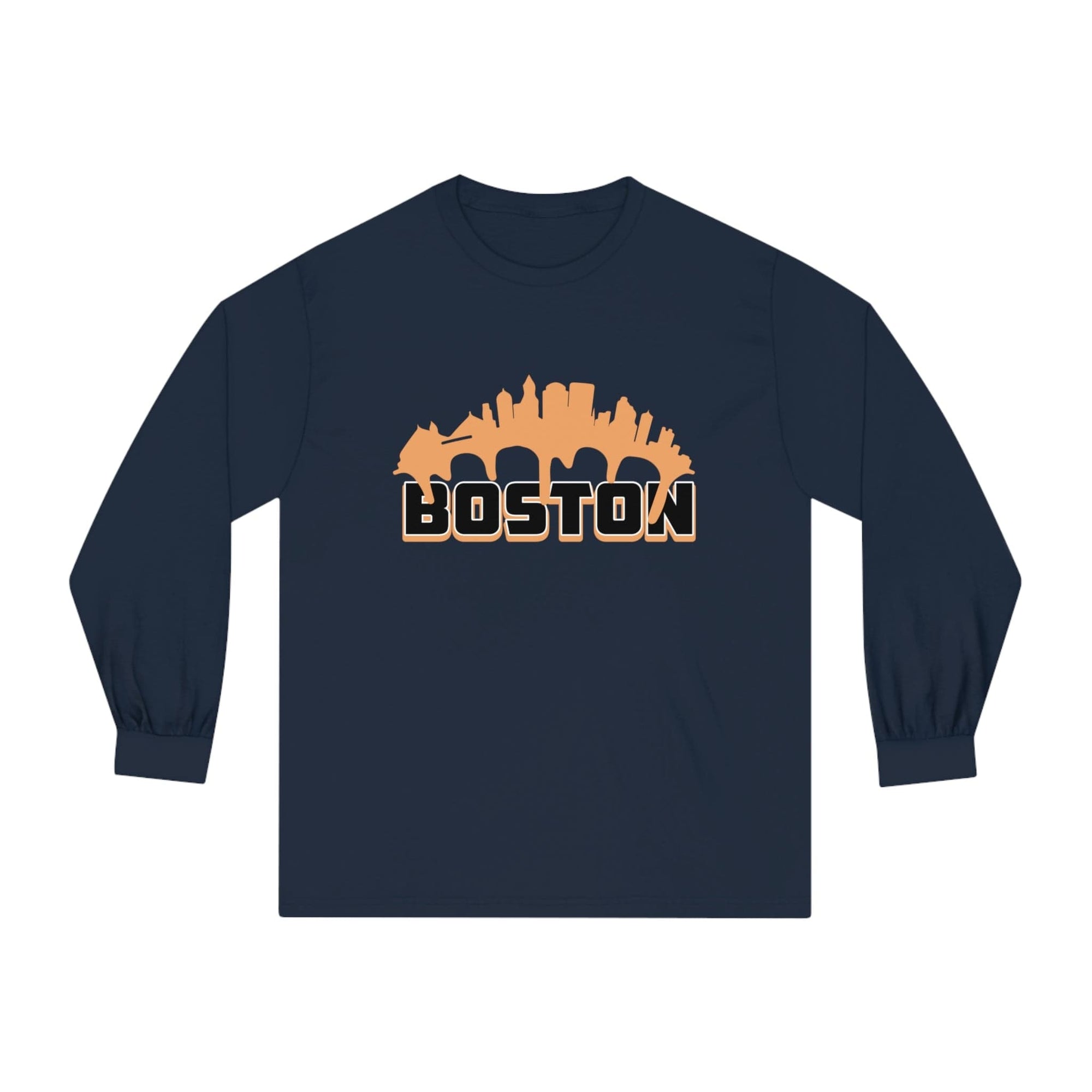 BOSTON – Trendy Design, Premium Long Sleeve Tee