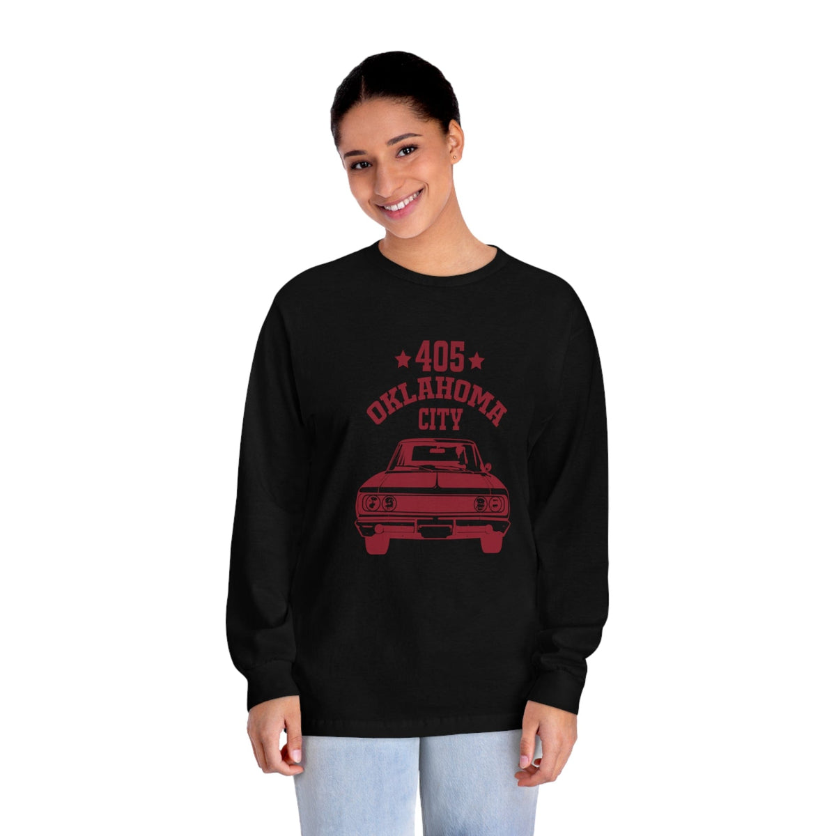 OKLAHOMA CITY – Trendy Design, Premium Long Sleeve Tee