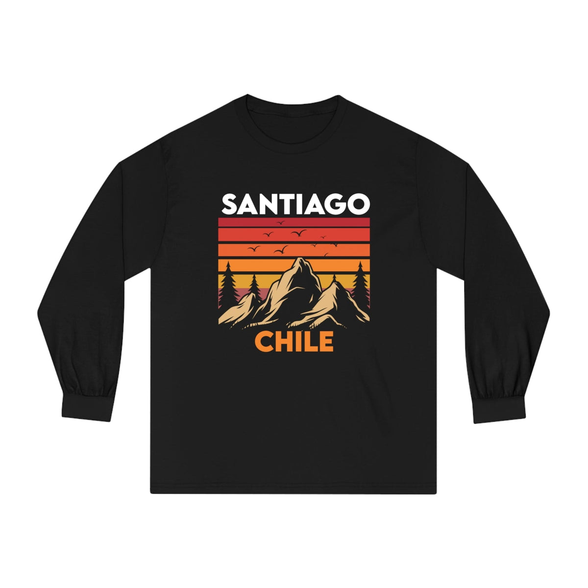 SANTIAGO – Trendy Design, Premium Long Sleeve Tee