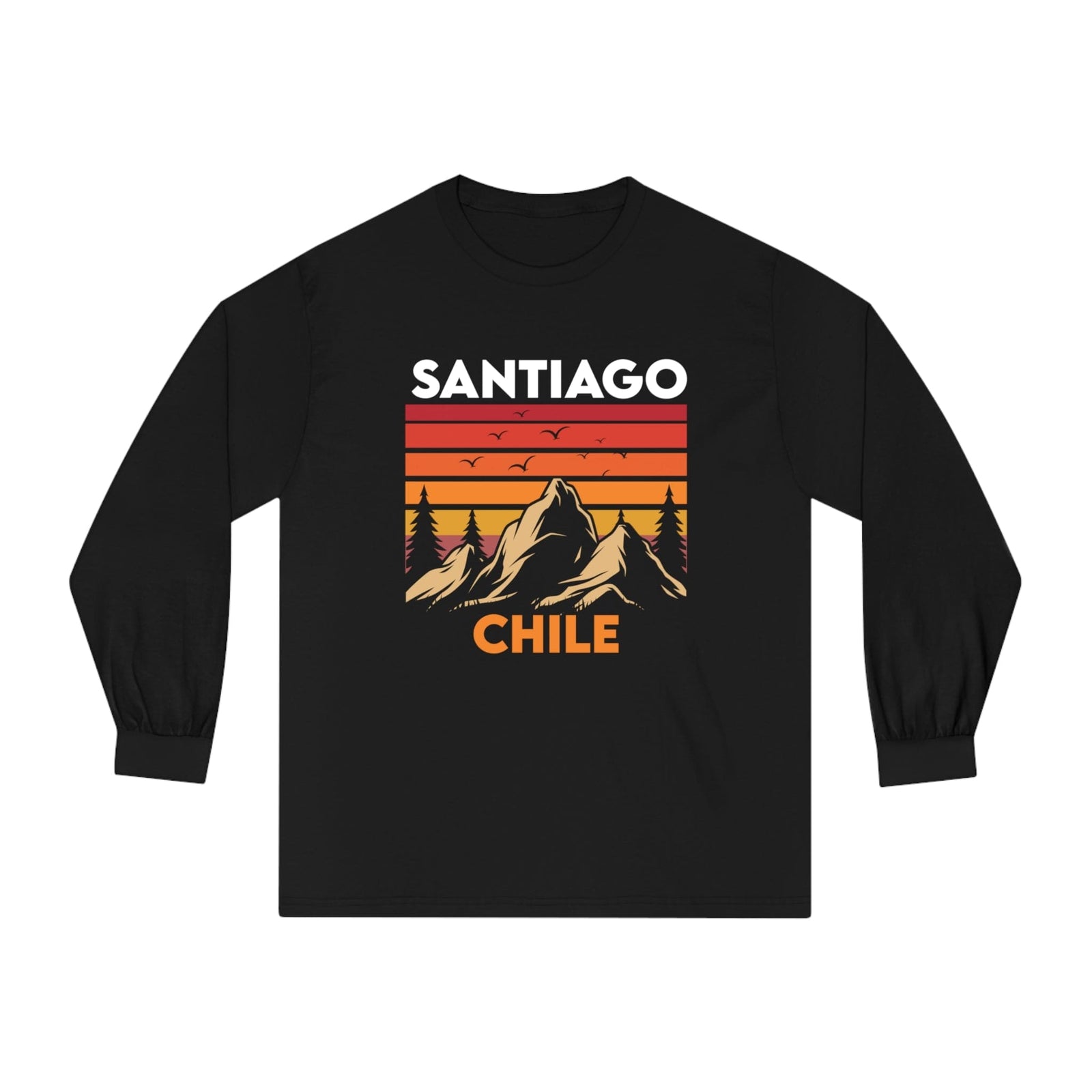 SANTIAGO – Trendy Design, Premium Long Sleeve Tee