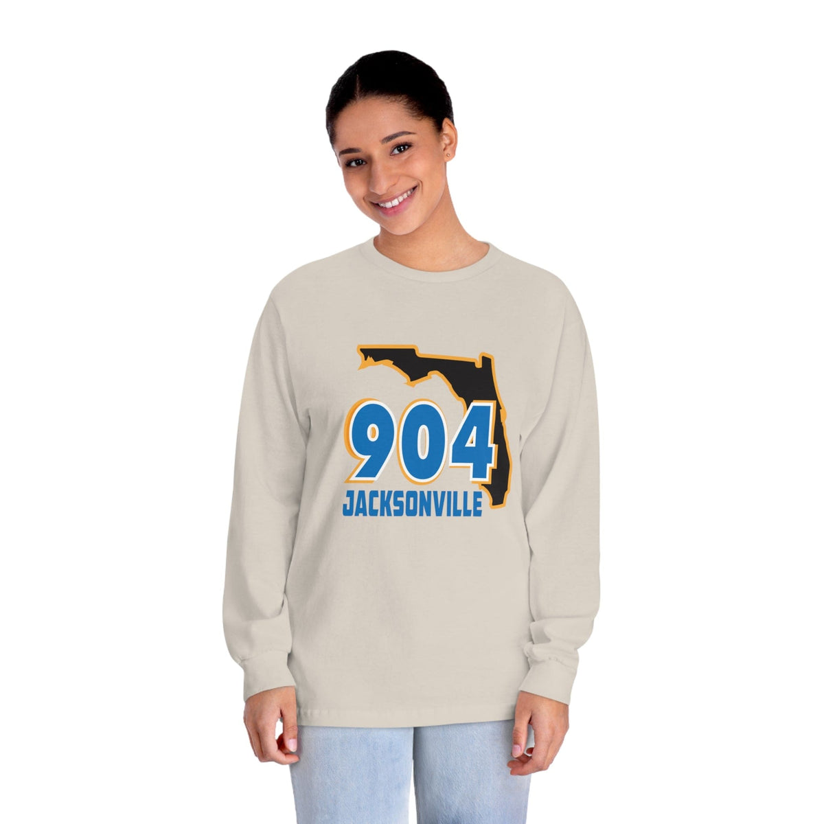 JACKSONVILLE – Trendy Design, Premium Long Sleeve Tee