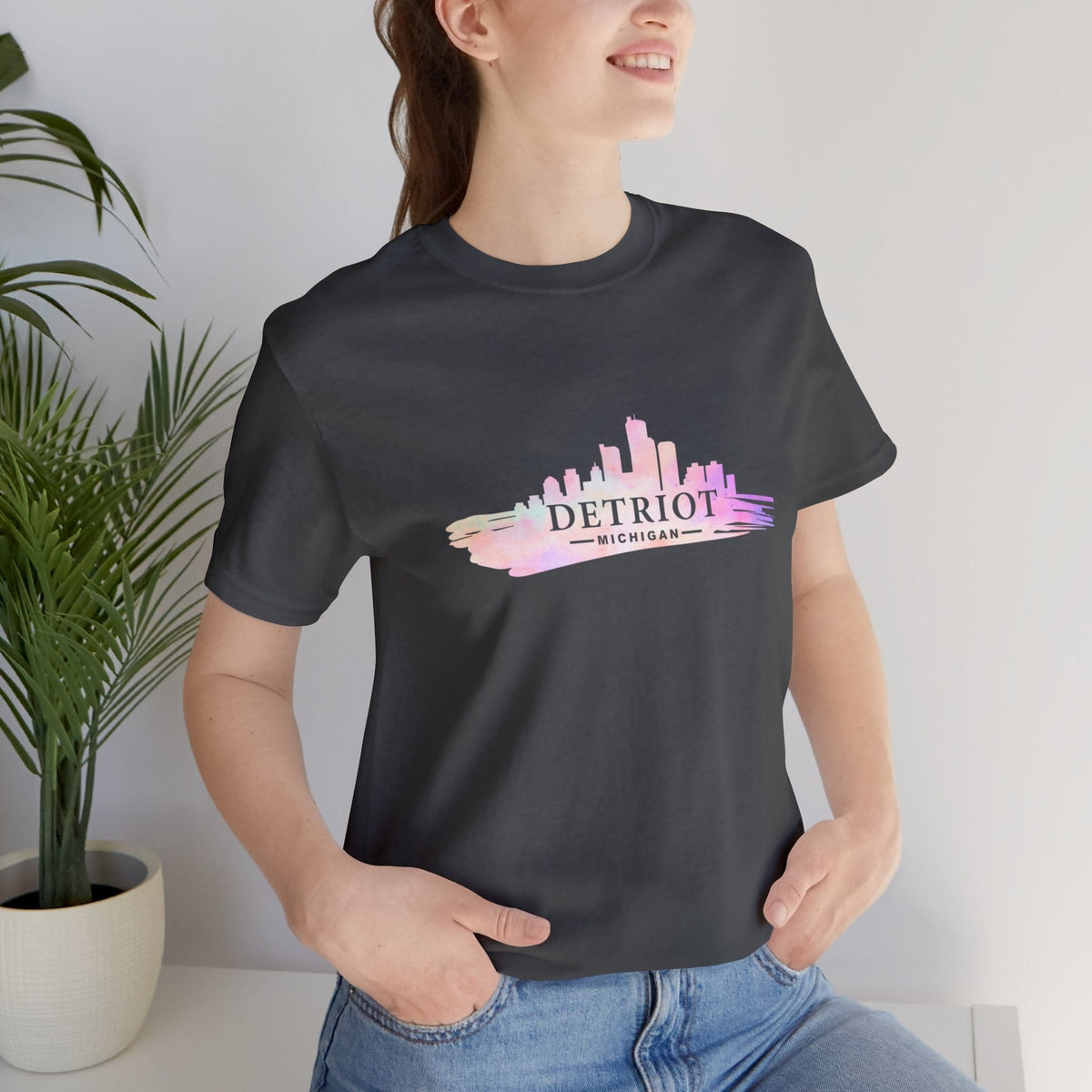 Detroit Skyline - Short Sleeve Tee