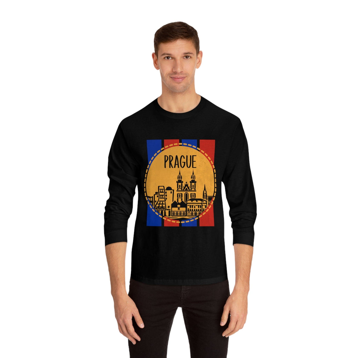 PRAGUE – Trendy Design, Premium Long Sleeve Tee