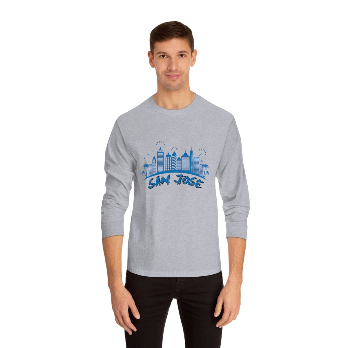 SAN JOSE – Trendy Design, Premium Long Sleeve Tee