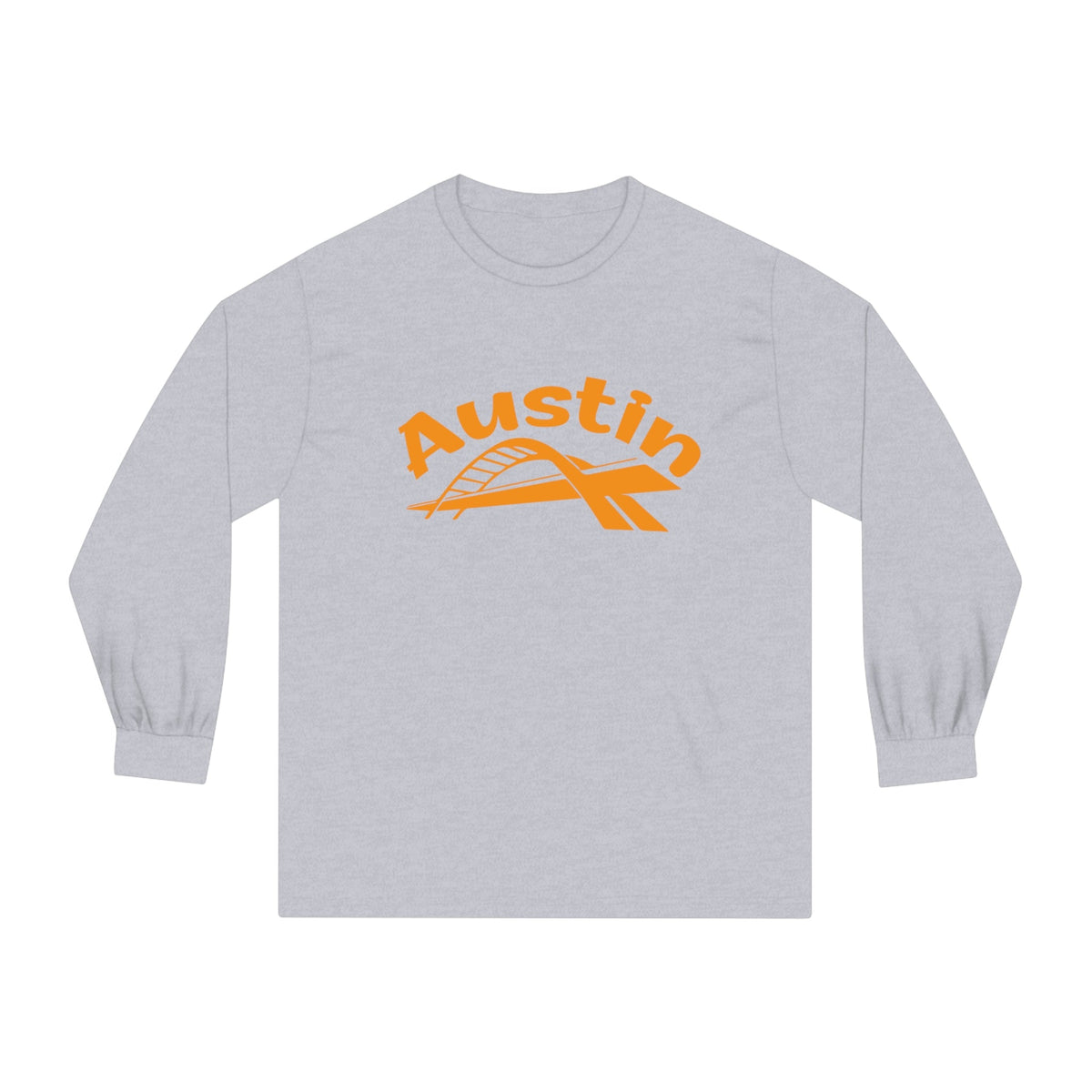 AUSTIN – Trendy Design, Premium Long Sleeve Tee