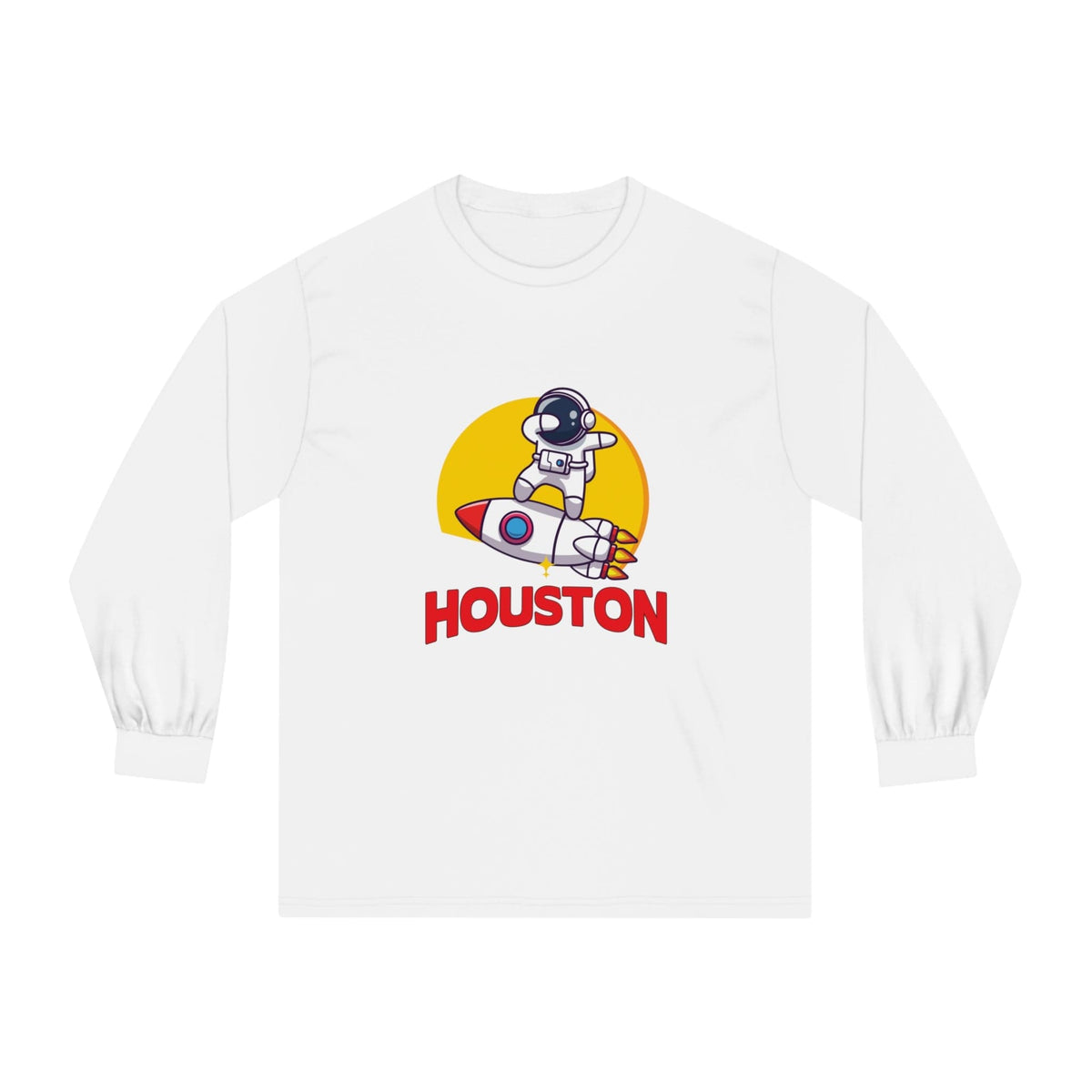 HOUSTON – Trendy Design, Premium Long Sleeve Tee